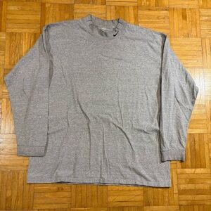 Vintage Nike Solo Swoosh Mock Neck Long Sleeve Shirt